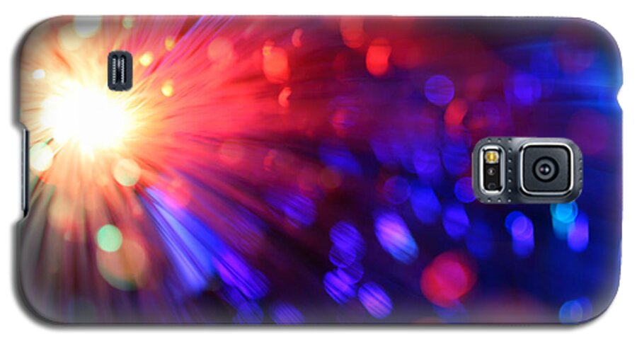 Abstract Galaxy S5 Case featuring the photograph Revolution by Dazzle Zazz