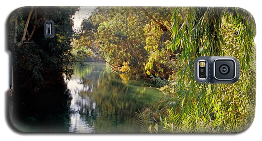 Jordan River Galaxy S5 Case featuring the photograph River Jordan by Dennis Cox