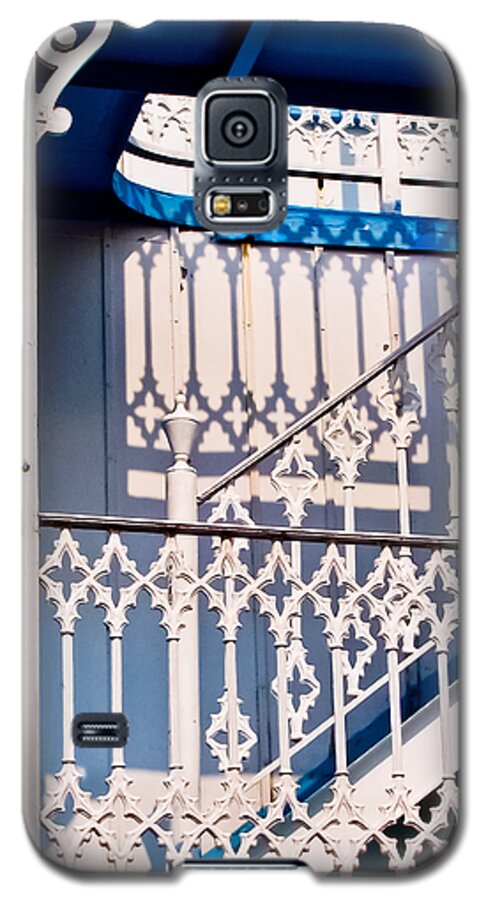 Bars Galaxy S5 Case featuring the photograph Riverboat Railings by Christi Kraft