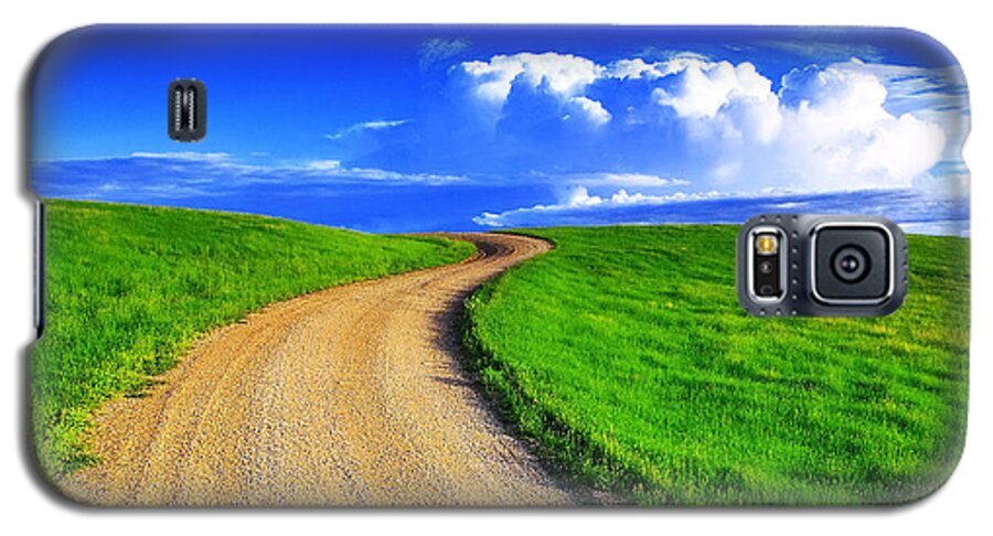 Road Galaxy S5 Case featuring the photograph Road To Heaven by Kadek Susanto