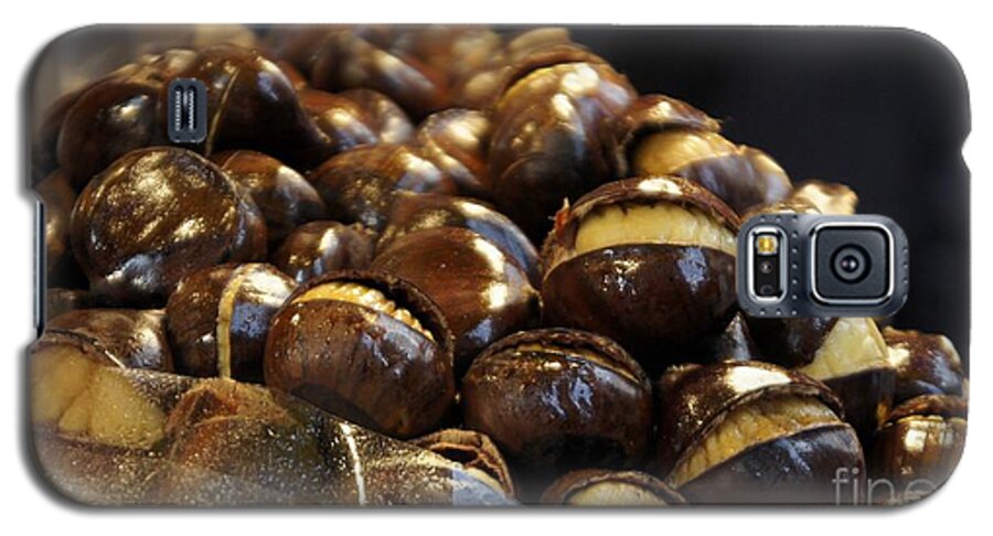 Roasted Galaxy S5 Case featuring the photograph Roasted Chestnuts by Lilliana Mendez