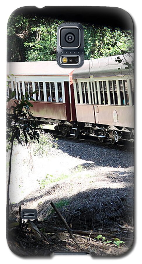  Galaxy S5 Case featuring the photograph rolling Stock by Debbie Cundy