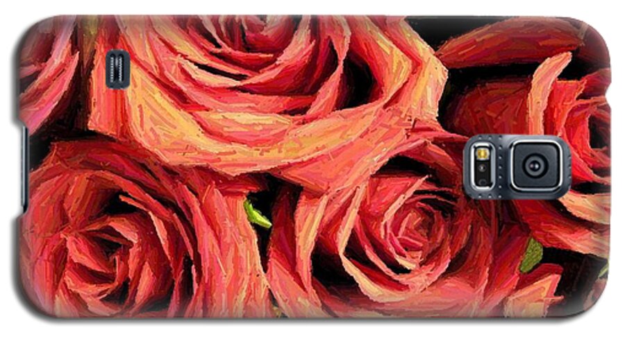 Rose Galaxy S5 Case featuring the photograph Roses For Your Wall by Joseph Baril