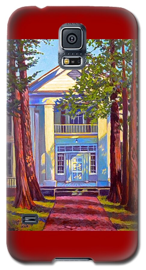 William Faulkner Galaxy S5 Case featuring the painting Rowan Oak by Jeanette Jarmon