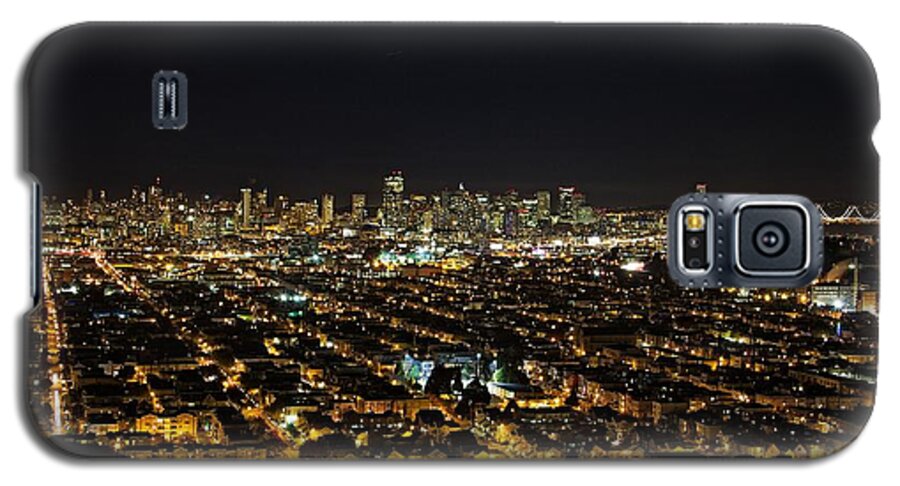 City Galaxy S5 Case featuring the photograph San Francisco Skyline by Dave Files