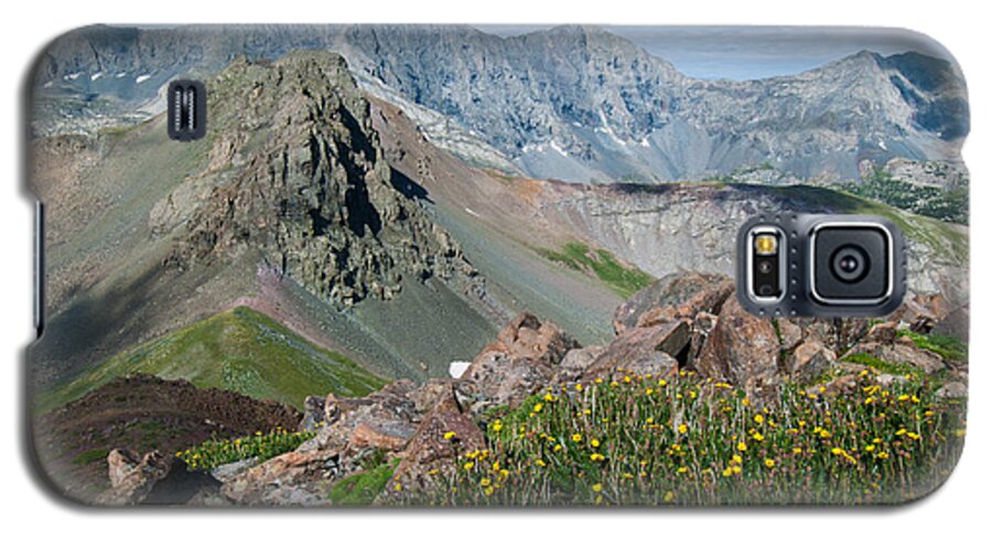 Sangre De Cristos Galaxy S5 Case featuring the photograph Sangre de Cristos and Blanca Peak by Cascade Colors