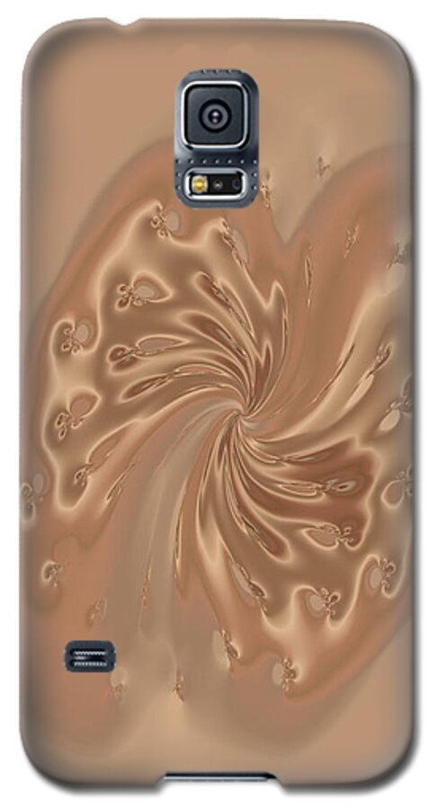 Fractal Galaxy S5 Case featuring the digital art Satin Butterfly by Judi Suni Hall