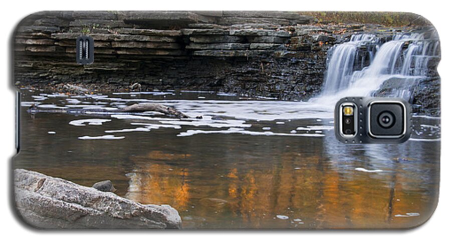 Autumn Galaxy S5 Case featuring the photograph Sawmill Creek 3 by Larry Bohlin