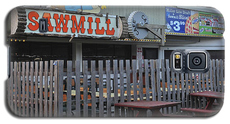 Sawmill Cafe Seaside Park New Jersey Galaxy S5 Case featuring the photograph Sawmill Cafe Seaside Park New Jersey by Terry DeLuco
