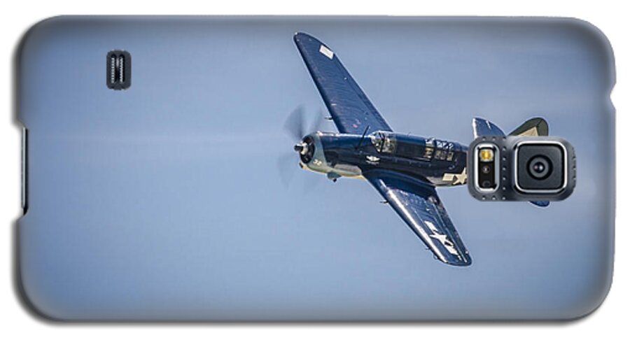 Air Show Galaxy S5 Case featuring the photograph SB2C Helldiver by Bradley Clay