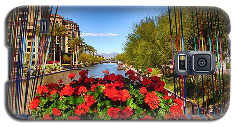Fred Larson Galaxy S5 Case featuring the photograph Scottsdale Waterfront by Fred Larson