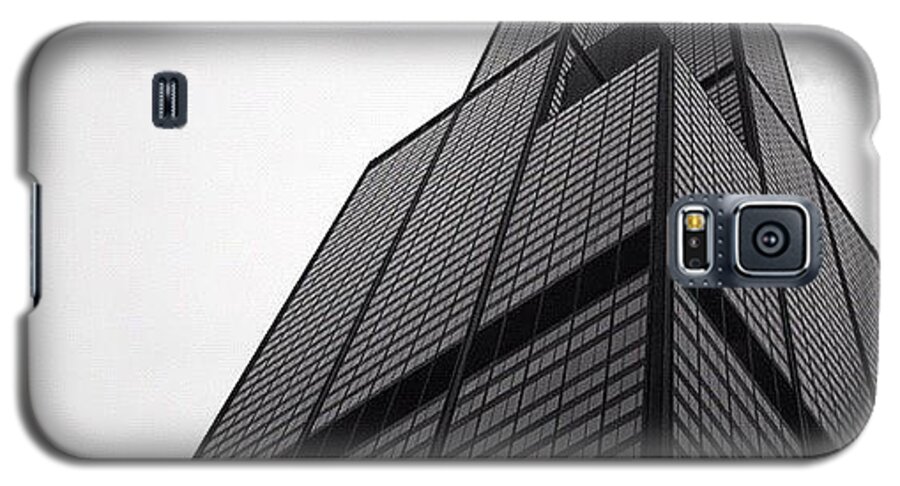 City Galaxy S5 Case featuring the photograph Sears Tower by Mike Maher