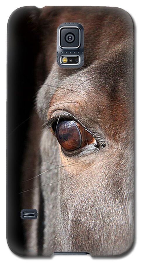 Animal Galaxy S5 Case featuring the photograph See My Soul by Davandra Cribbie