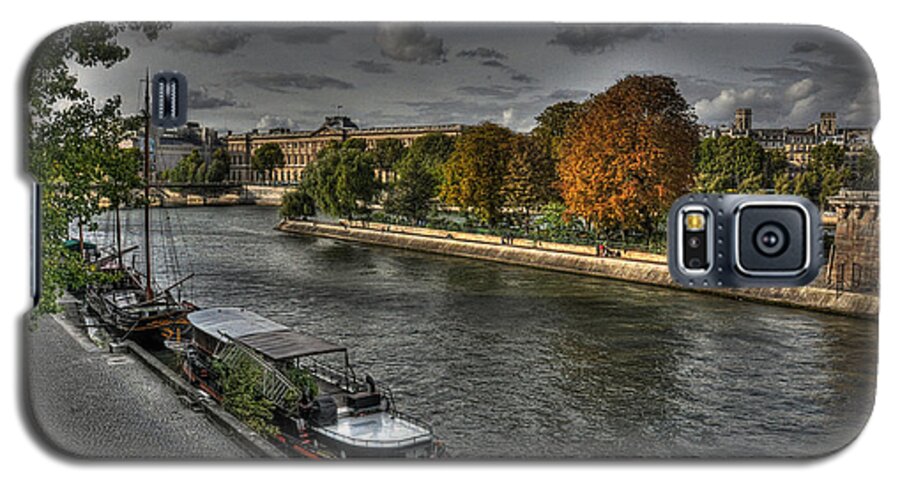 Paris Seine Galaxy S5 Case featuring the photograph Seine Study Number One by Michael Kirk