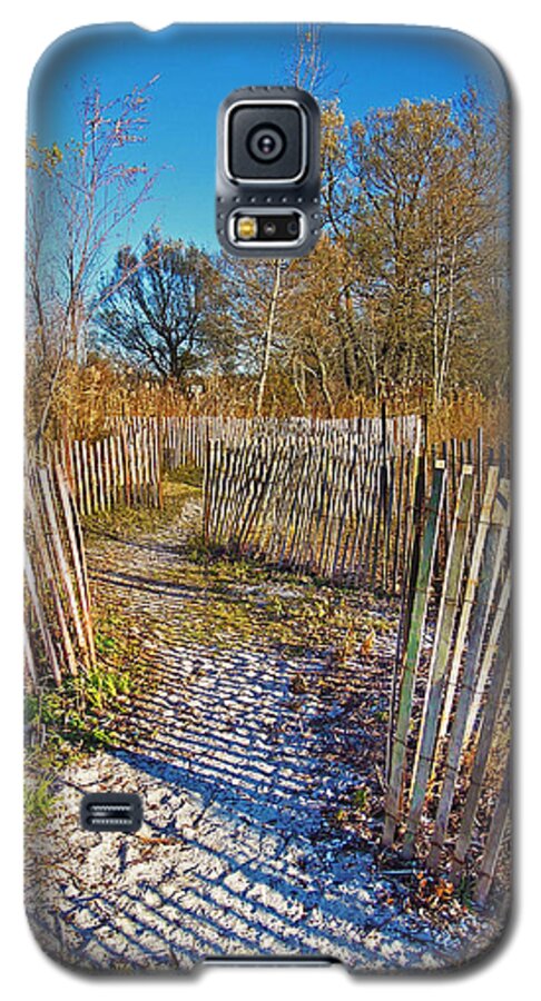 Festblues Galaxy S5 Case featuring the photograph Serenity Trail.... by Nina Stavlund