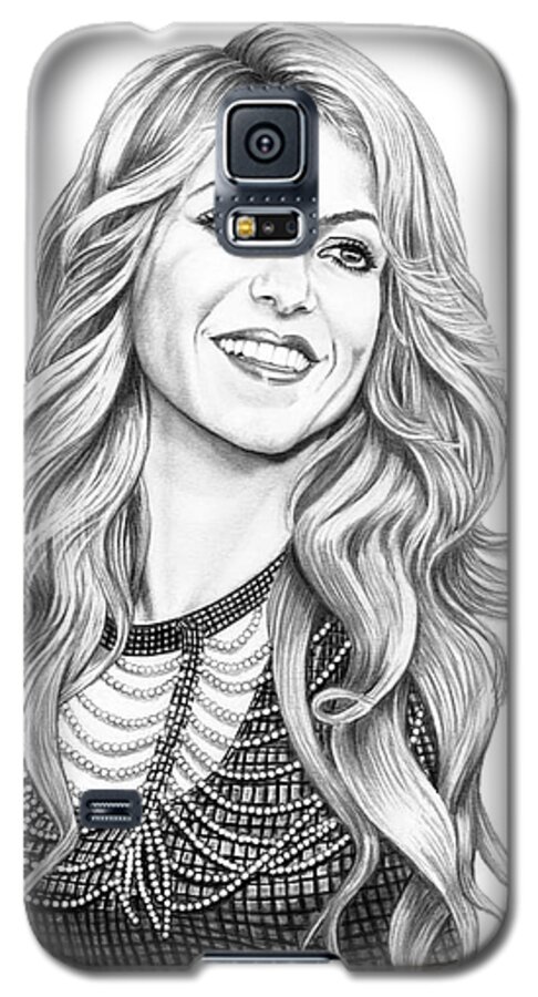 Shakira Galaxy S5 Case by Murphy Elliott - Murphy Art Elliott - Website