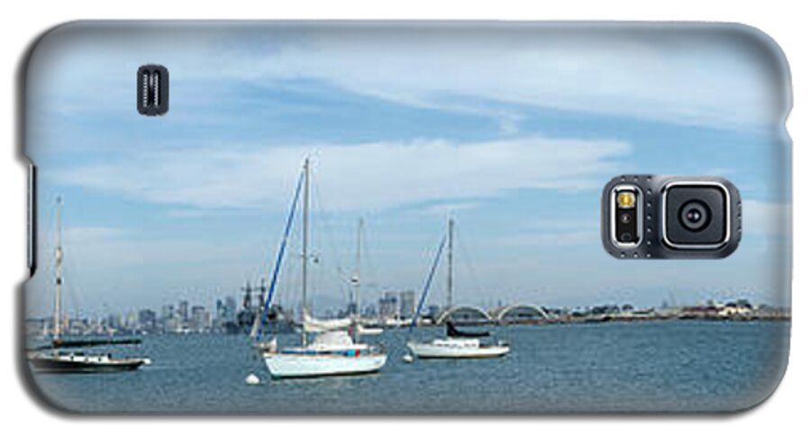 Shelter Island Galaxy S5 Case featuring the photograph Shelter Island Panorama by Wesley Elsberry