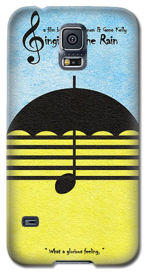 Singin' In The Rain Galaxy S5 Case featuring the digital art Singin' in the Rain by Inspirowl Design
