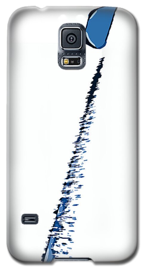 Greece Galaxy S5 Case featuring the digital art Sisyphus by Ken Walker