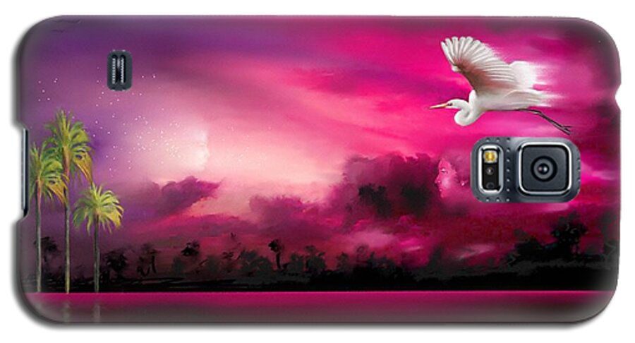 Eeriness Galaxy S5 Case featuring the painting Southern Magic by Artificium -