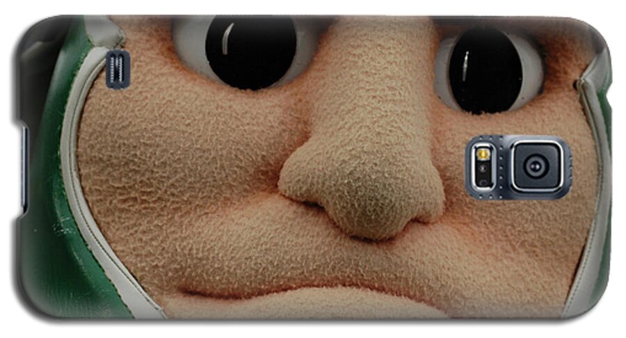 Michigan State University Galaxy S5 Case featuring the photograph Sparty Face by John McGraw