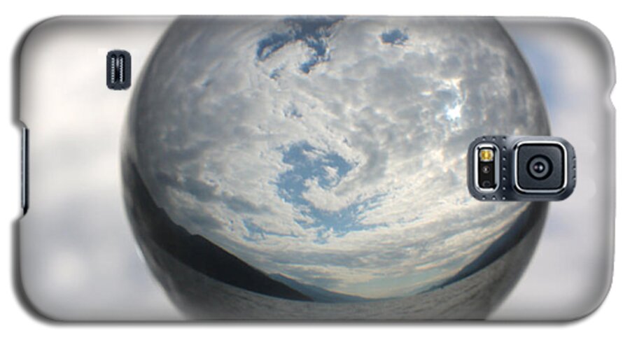 Spiral Galaxy S5 Case featuring the photograph Spiral In The Sky by Cathie Douglas