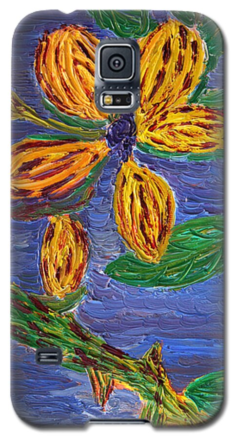 Spring Galaxy S5 Case featuring the painting Spring Arrived by Vadim Levin