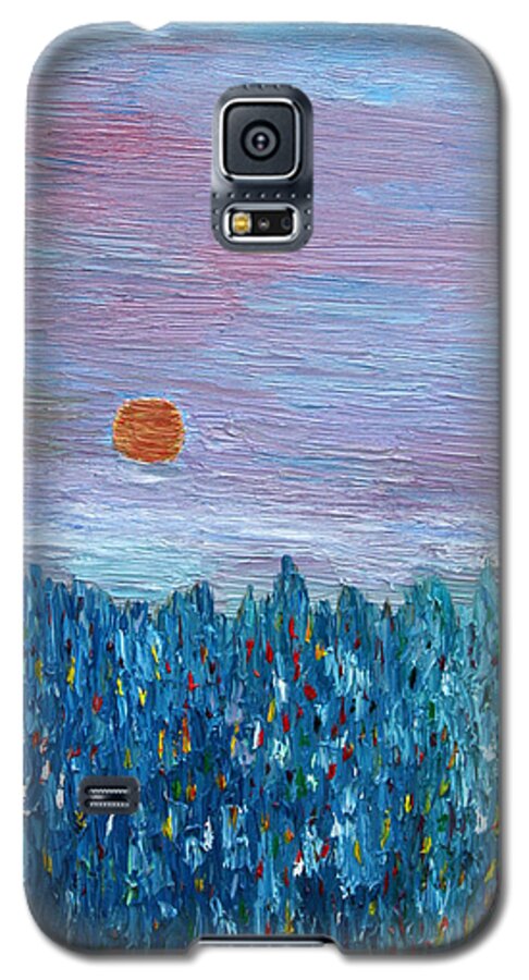 Spring Galaxy S5 Case featuring the painting Spring Glimpse by Vadim Levin