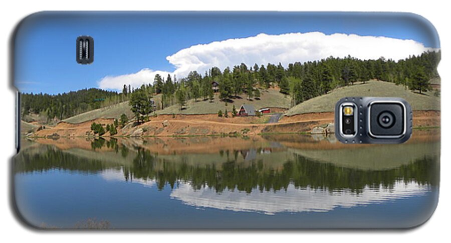 Burgess Galaxy S5 Case featuring the photograph Ridge Over Burgess Res Divide CO by Margarethe Binkley