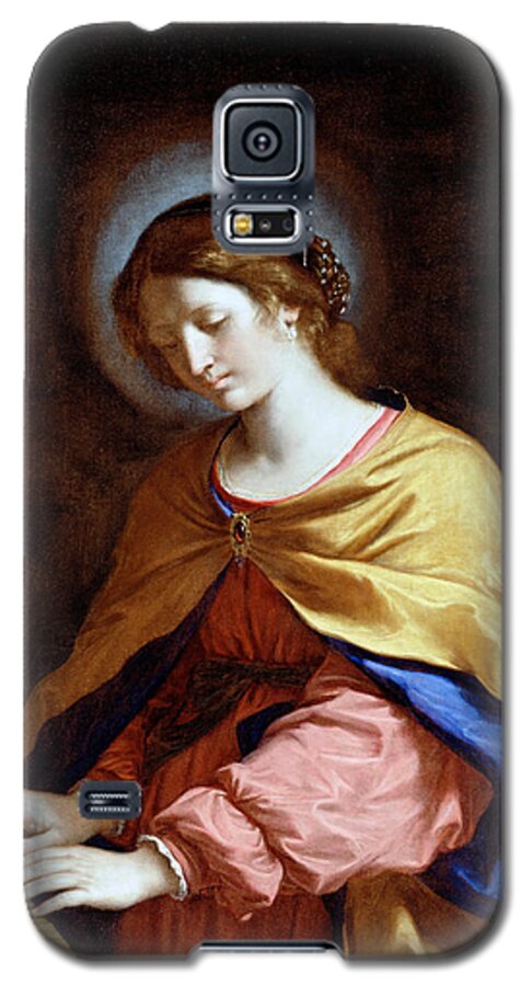 Guercino Galaxy S5 Case featuring the painting St Cecilia by Guercino