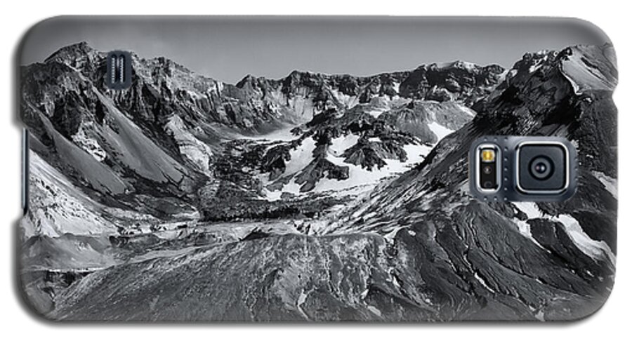 Mt. St. Helens Galaxy S5 Case featuring the photograph St. Helens Crater by Jon Ares
