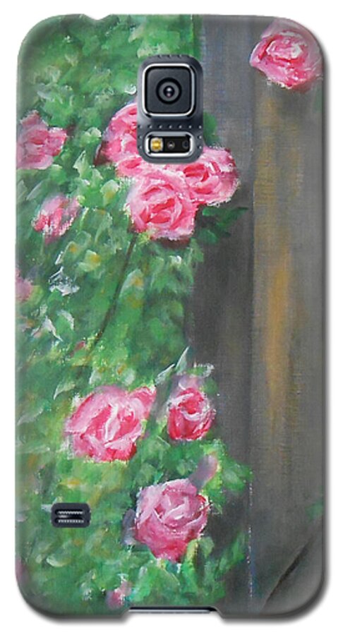 Impressionist Galaxy S5 Case featuring the painting Stand By Me by Jane See