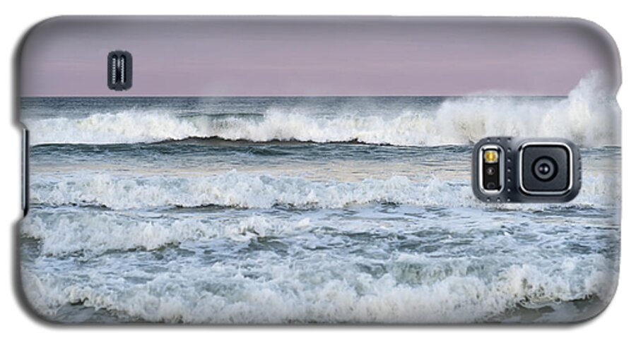 Summer Waves Seaside New Jersey Galaxy S5 Case featuring the photograph Summer Waves Seaside New Jersey by Terry DeLuco