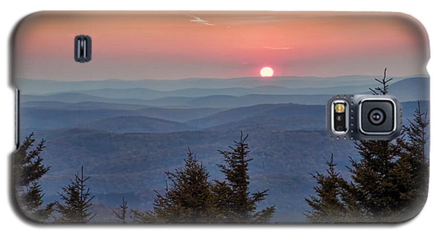 Spruce Knob Galaxy S5 Case featuring the photograph Sundown from Spruce Knob by Jaki Miller