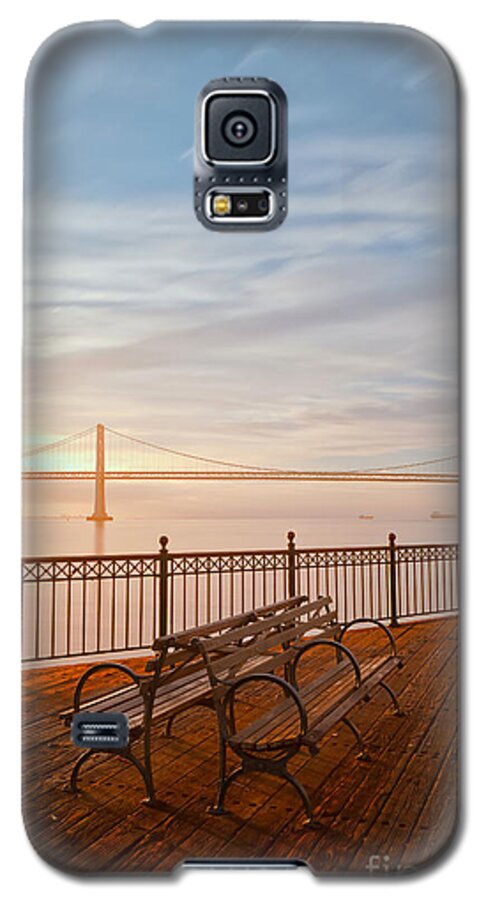 City Galaxy S5 Case featuring the photograph Sunrise to the Bay by Jonathan Nguyen
