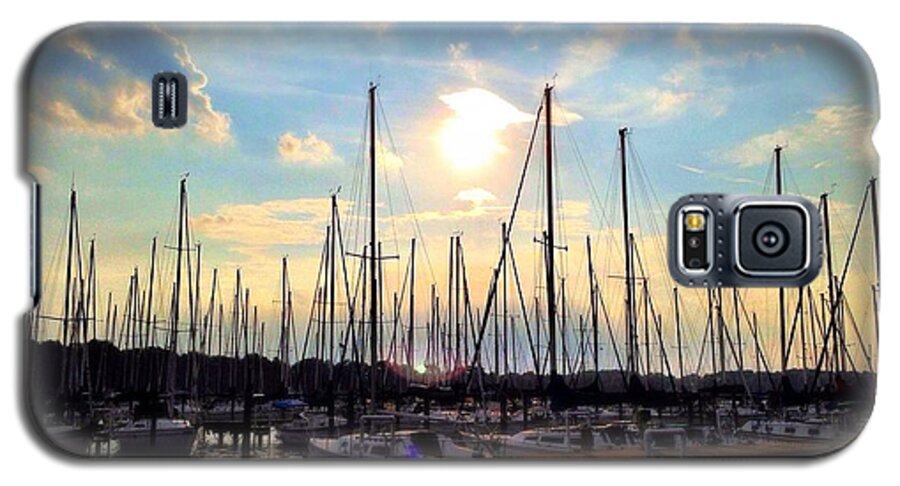 Baltimore Galaxy S5 Case featuring the photograph Sunset Cove by Chris Montcalmo