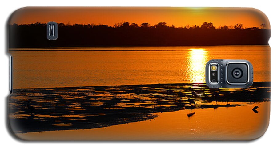 Sunset Galaxy S5 Case featuring the photograph Sunset in Sanibel by Clint Buhler