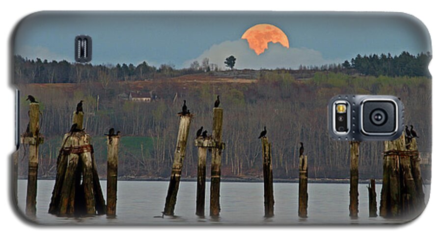 Super Moon Galaxy S5 Case featuring the photograph Super Moon by Barbara West