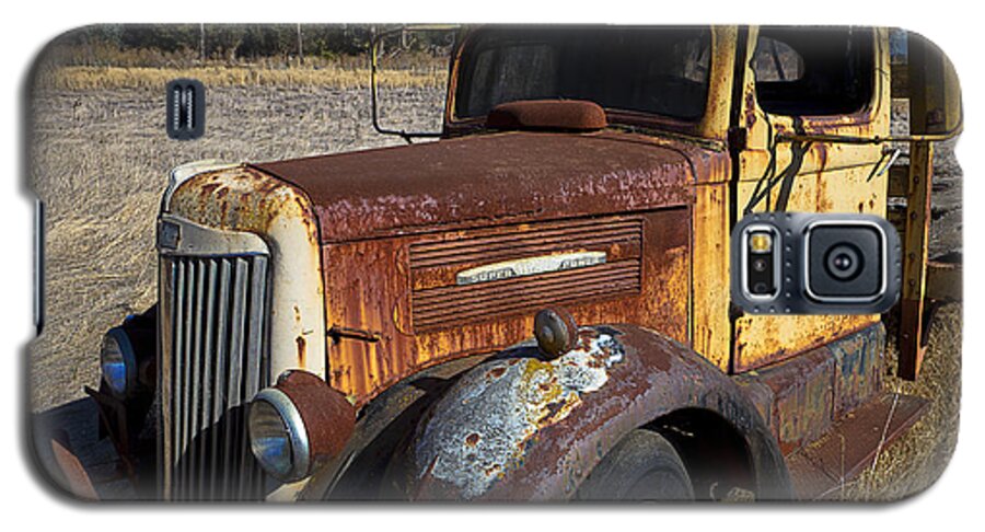Super White Truck Galaxy S5 Case featuring the photograph Super White Truck by Garry Gay