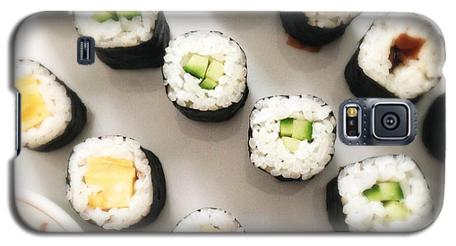 Sushi Galaxy S5 Case featuring the photograph Sushi by Matthias Hauser