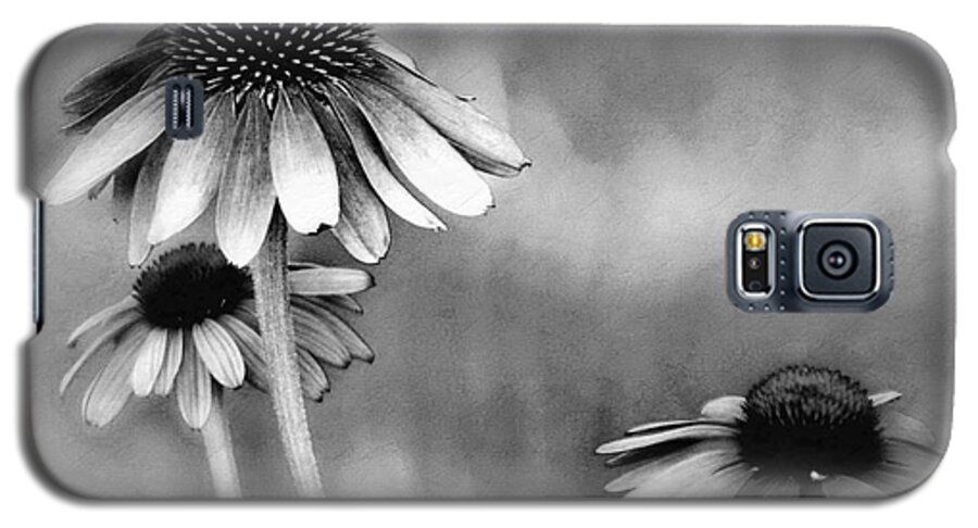 Echinecea Galaxy S5 Case featuring the photograph Symphony in Black and White by Andrea Kollo