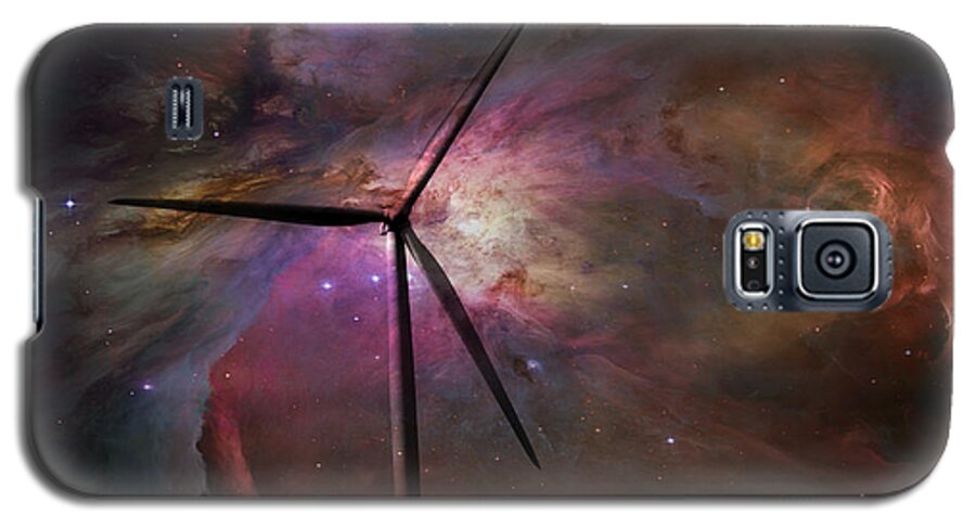 Windmill Galaxy S5 Case featuring the photograph Synergy by Deena Stoddard