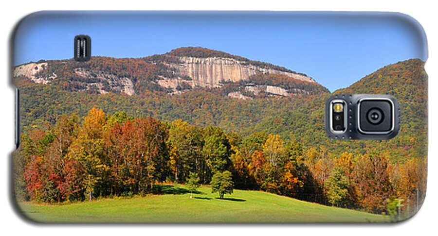 South Carolina Galaxy S5 Case featuring the photograph Table Rock in Autumn by Lydia Holly