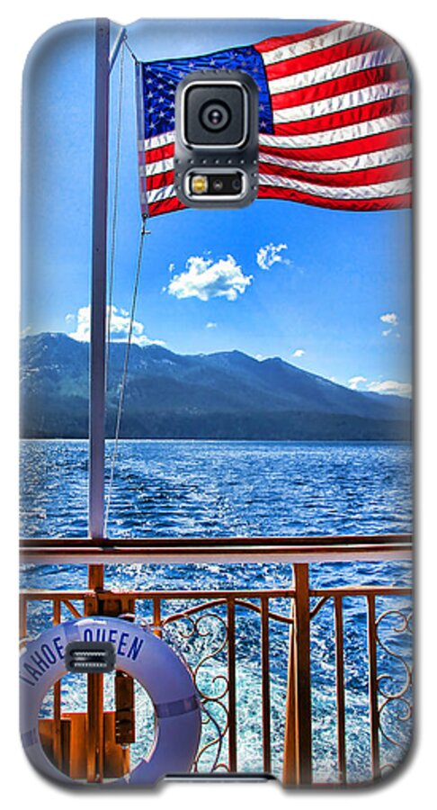 Boat Galaxy S5 Case featuring the photograph Tahoe Queen Lake Tahoe By Diana Sainz by Diana Raquel Sainz