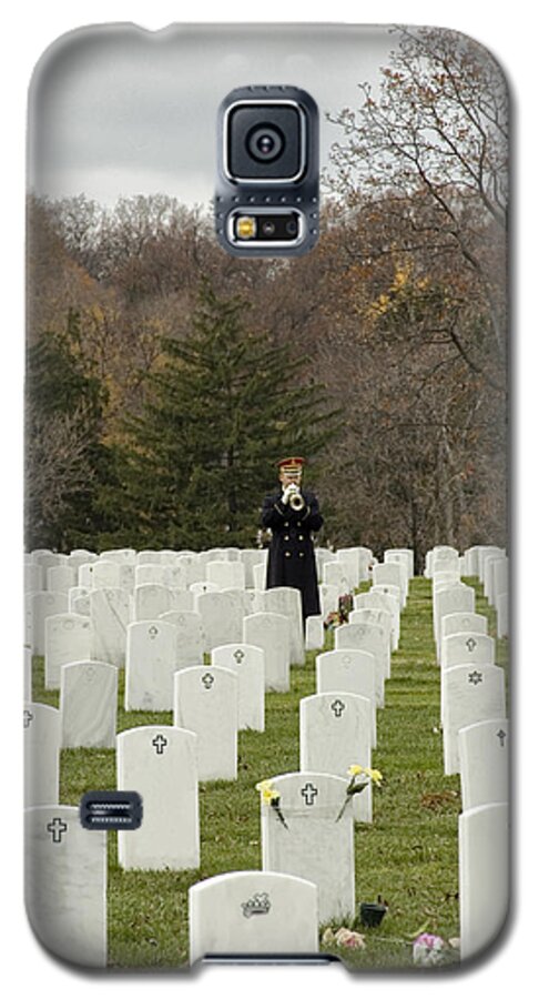 Taps Galaxy S5 Case featuring the photograph Taps by Terry Rowe