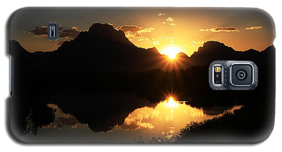 Tetons Galaxy S5 Case featuring the photograph Teton Double Star by Clare VanderVeen