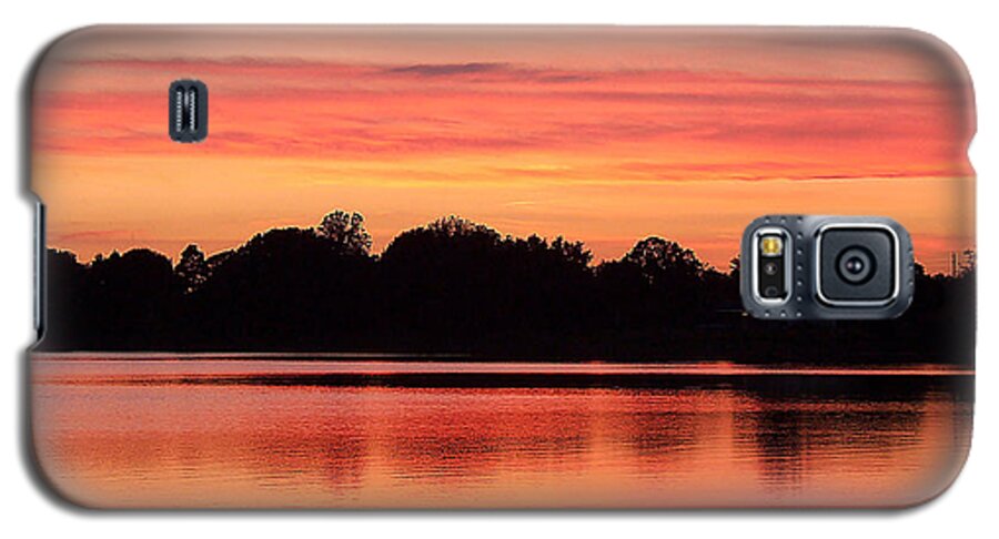 Fine Art Photograph Galaxy S5 Case featuring the photograph Thanksgiving Evening 001 by Christopher Mercer