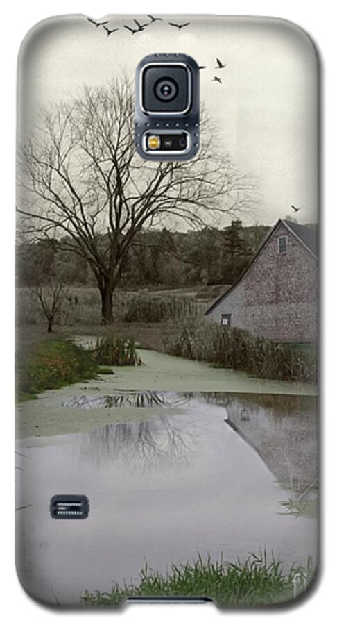 Landscape Images Galaxy S5 Case featuring the photograph The Calm by Mary Lou Chmura