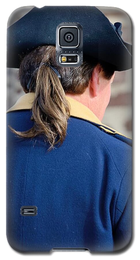 Washington's Crossing Galaxy S5 Case featuring the photograph The Continental Officer by Steven Richman