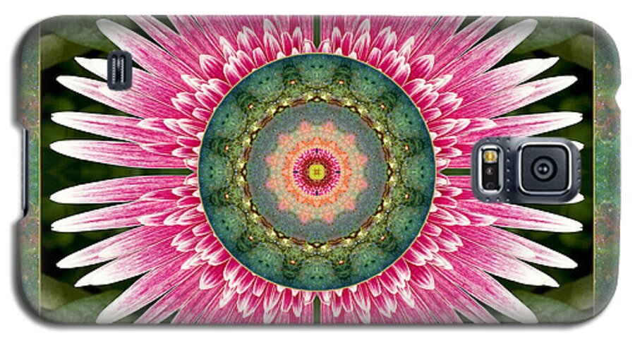 Breast Cancer Healing Yoga Art Galaxy S5 Case featuring the photograph The Dawning by Bell And Todd